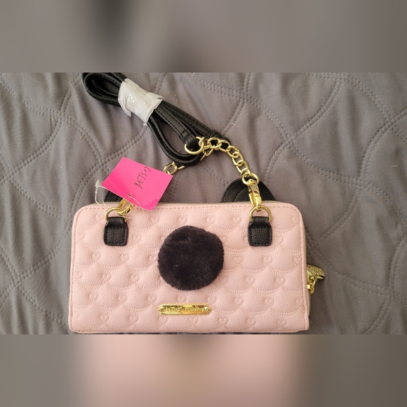 Authentic Betsy Johnson Kitty Cat Crossbody/clutch - Picture 11 of 14